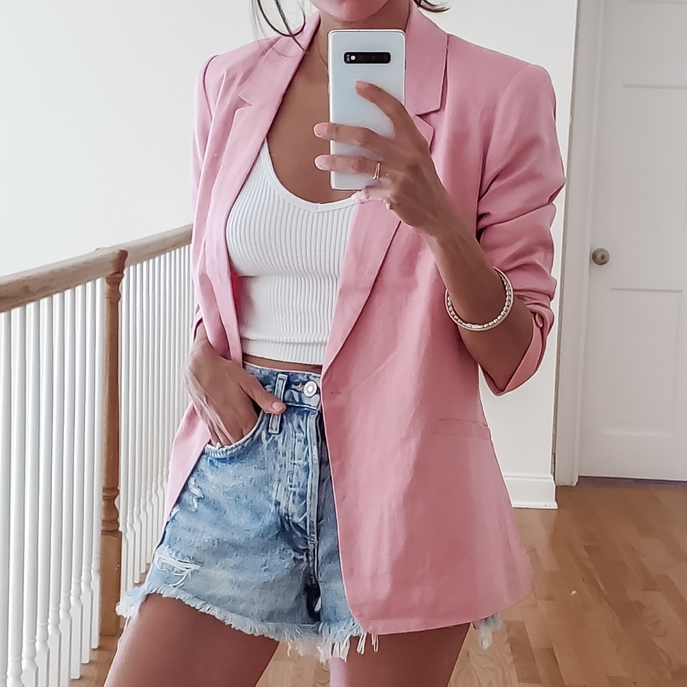 NWT Pink blazer